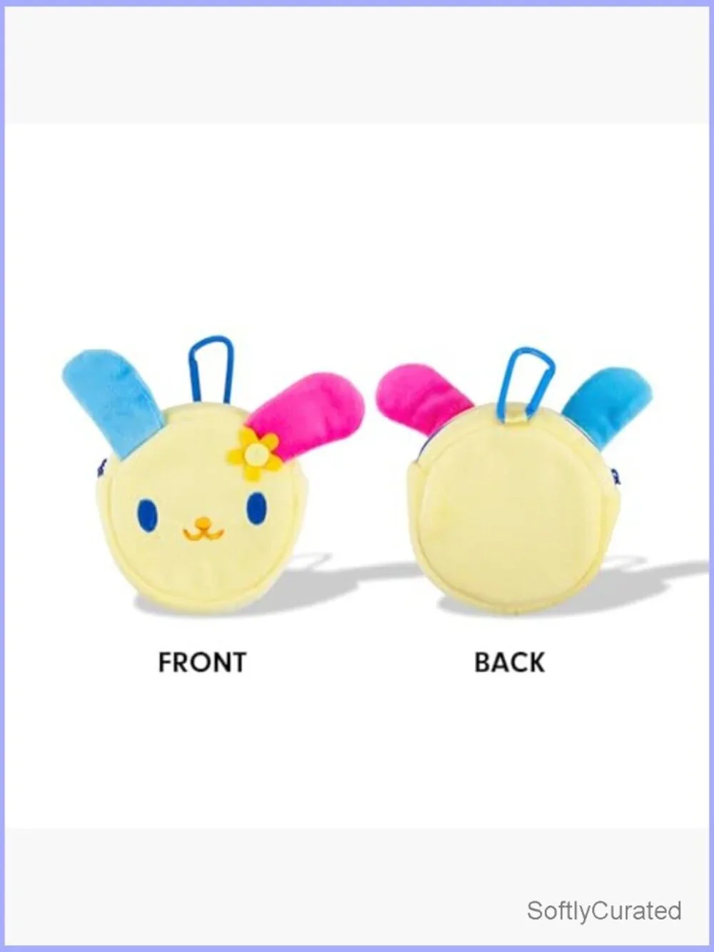 Plush Earbud Pouch Keychain Bag Charm Sanrio Coin Purse